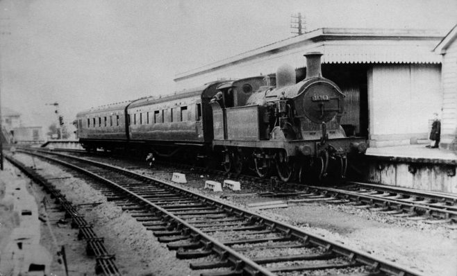 H Class loco no 31263 Westerham Station