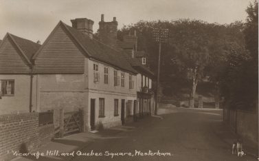 1920 Cottages adjoining The Old House at Home, Vicarage Hill