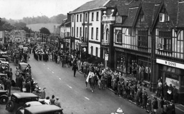 WWII Victory celebration parade 1945