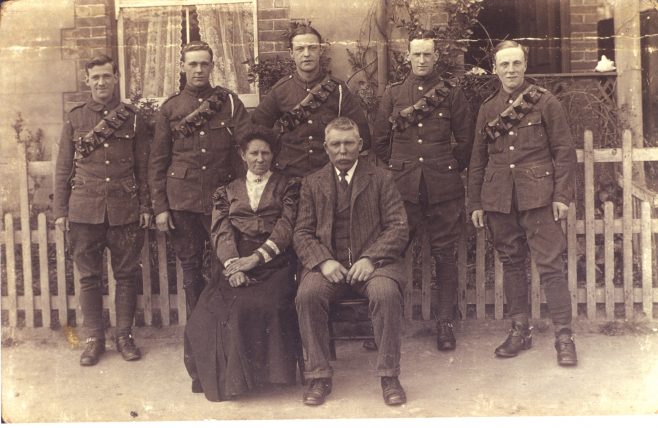 Soldiers Billeted with Mary and Jack Hoath