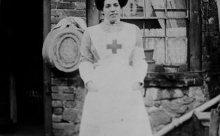 Maude Finch Red Cross Uniform