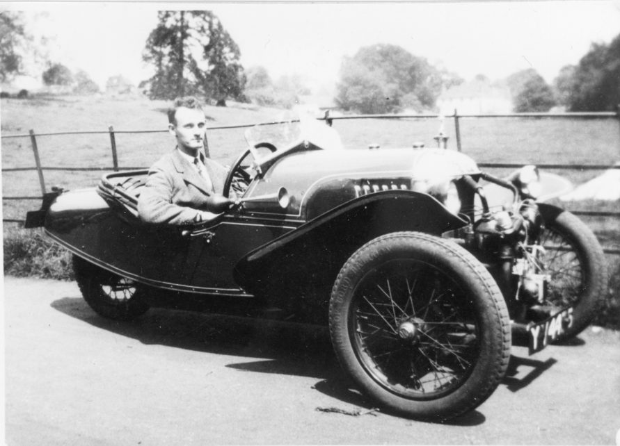 He retained the Aero Morgan for some years, but once again, added to his stable in 1931 with the purchase of a second-hand Austin Seven for the rainy days and travelling with friends - with room for only one passenger, it could be a tad lonely in the Aero Morgan, even if it was fun to drive… 